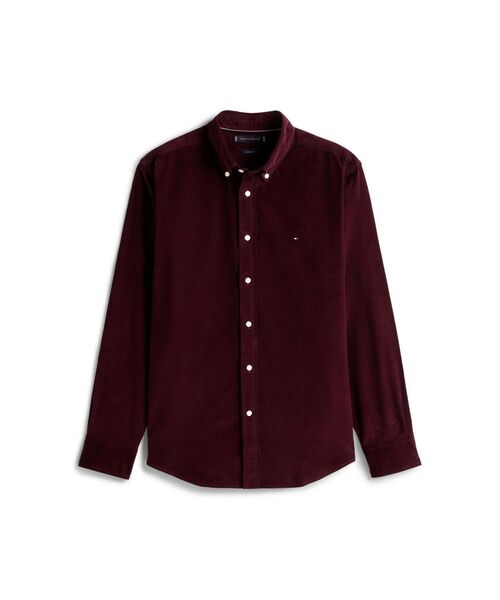 TOMMY HILFIGER（トミー・ヒルフィガー） シャツ ソリッドコーデュロイ 