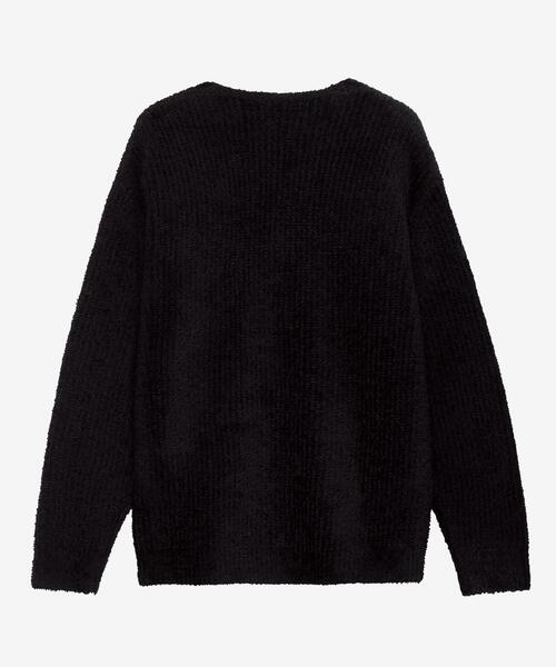 THE NORTH FACE ノースフェイスセーターニット Lサイズ黒 THE NORTH FACE セーター ニット FACE Alternative Feather CD メンズ