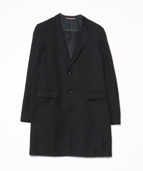 JOURNAL STANDARD ブラック チェスターコート JOURNAL STANDARD（ジャーナルスタンダード） チェスターコート MEDIUM