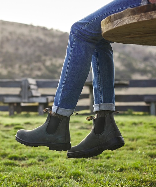 BLUNDSTONE（ブランドストーン） ブーツ UK8 ブラウン メンズ