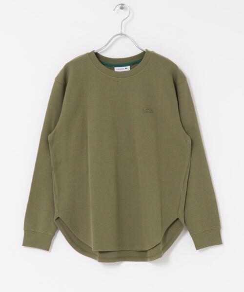 LACOSTE（ラコステ） tシャツ ワッフルロングTシャツ レディース