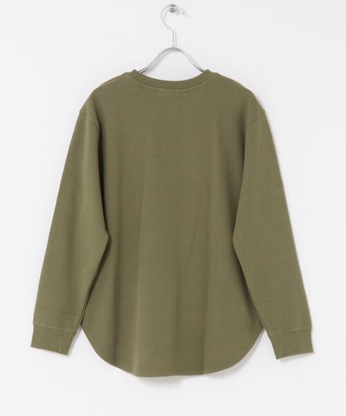 LACOSTE（ラコステ） tシャツ ワッフルロングTシャツ レディース