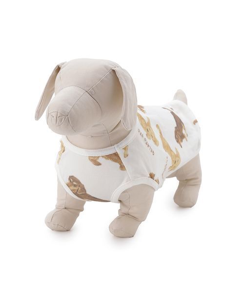 gelato pique（ジェラートピケ） 犬 服 「CAT＆DOG」ダックスフンド柄