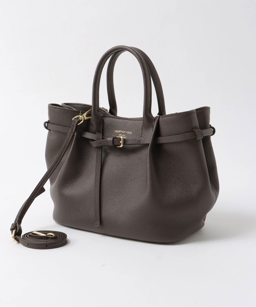 CHRISTIAN VILLA（クリスチャンヴィラ） トートバッグ タックベルト