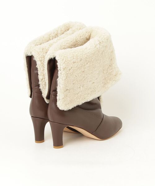 NEBULONI E ショートブーツ　新品未使用品 NEBULONI E 「NEBULONI E」 ショートブーツ 37.5 ブラウン レディース