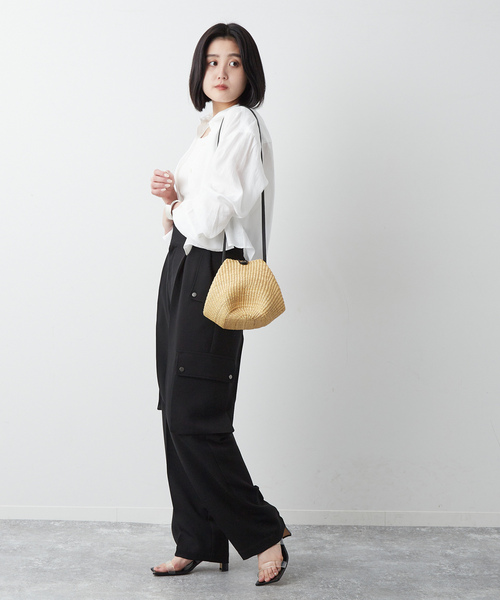 「journal standard L'essage」 長袖シャツ FREE レモンイエロー レディース_画像8