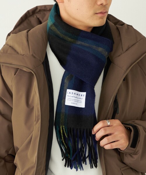 SHIPS Colors（シップスカラーズ） マフラー SHIPS Colors:カシミヤ