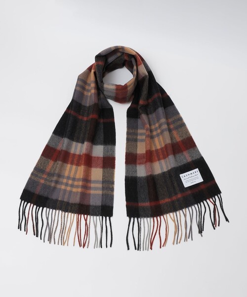 二色使い マフラー ウール カシミヤ URBAN RESEARCH｜バイカラーカシミヤマフラー | Rakuten Fashion(楽天