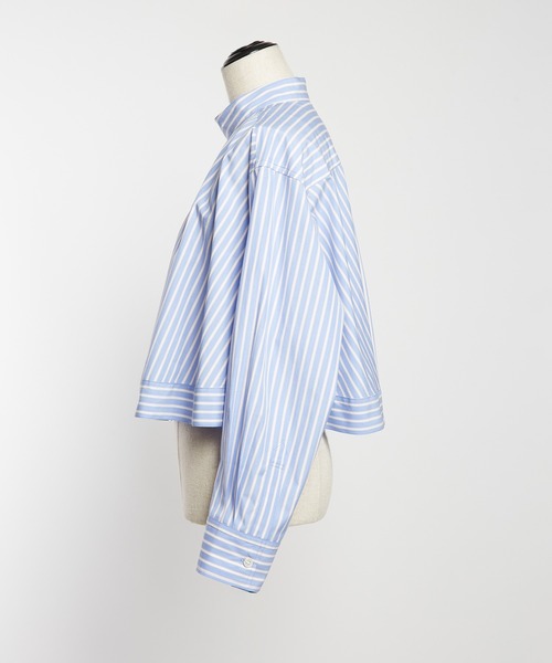 gomme（ゴム） ブラウス シャツ ジップブラウス レディース メンズ