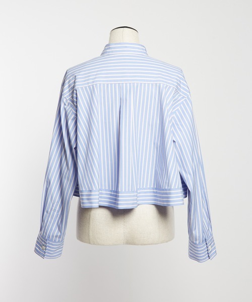 gomme（ゴム） ブラウス シャツ ジップブラウス レディース メンズ