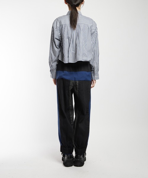 gomme（ゴム） ブラウス シャツ ジップブラウス レディース メンズ