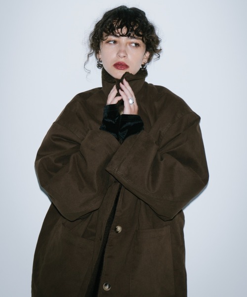 HANNE カバーオール ボアライナーカバーオールジャケット レディース