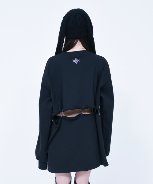 REFLEM（レフレム） スウェットカットソー FREE ブラック レディース