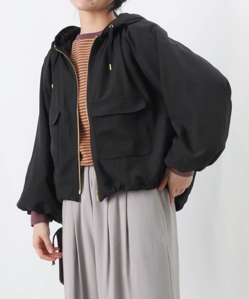 「LUCA/LADY LUCK LUCA」 ブルゾン FREE ブラック レディース_画像3