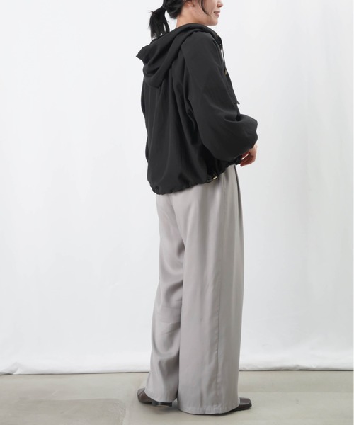 「LUCA/LADY LUCK LUCA」 ブルゾン FREE ブラック レディース_画像6