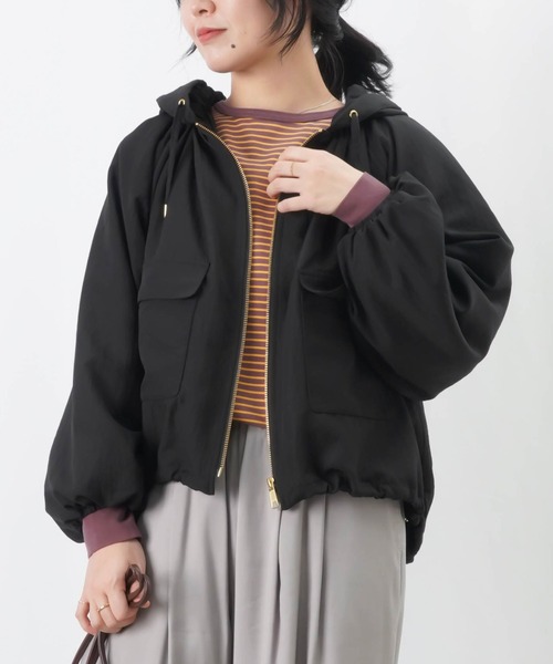 「LUCA/LADY LUCK LUCA」 ブルゾン FREE ブラック レディース_画像8