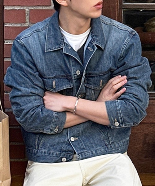 NOWLE（ノウル） デニムジャケット gジャン 「NOWLE」ヴィンテージ