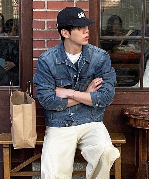 【DIESEL】ヴィンテージウォッシュ デニムジャケット クロップド丈 NOWLE（ノウル） デニムジャケット gジャン 「NOWLE」ヴィンテージ