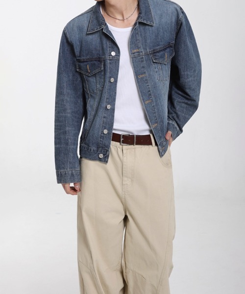 NOWLE（ノウル） デニムジャケット gジャン 「NOWLE」ヴィンテージ