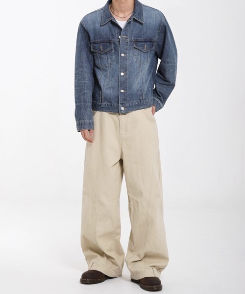 NOWLE（ノウル） デニムジャケット gジャン 「NOWLE」ヴィンテージ