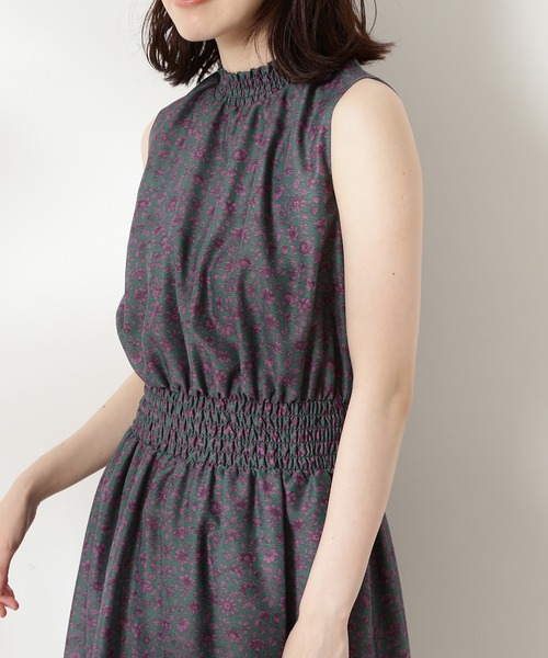 「N.(N. Natural Beauty Basic)」 ノースリーブワンピース MEDIUM ブラック系その他 レディース_画像7