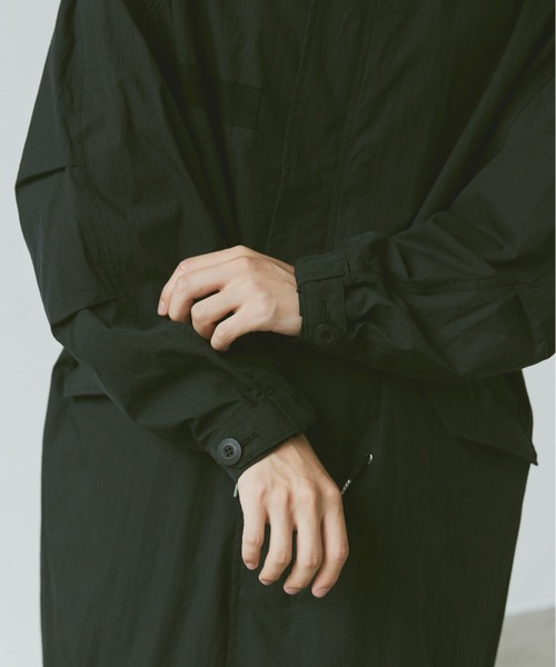 「flaner」 ピーコート FREE ブラック レディース_画像6