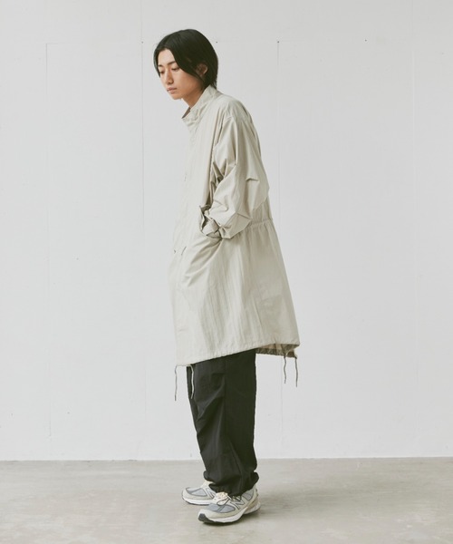 「flaner」 ピーコート FREE ブラック レディース_画像9