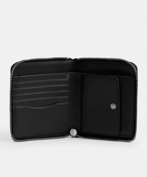オールドコーチ coach ラウンドジップ コンパクトウォレット 財布　レザー COACH（コーチ） 財布 ジップ アラウンド コイン ウォレット
