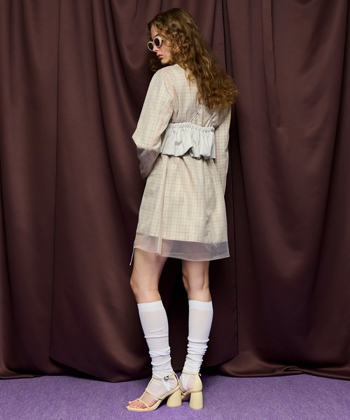 メゾンスペシャル　maison special ミニワンピース MAISON SPECIAL（メゾンスペシャル） ワンピース Jacket Mini Dress