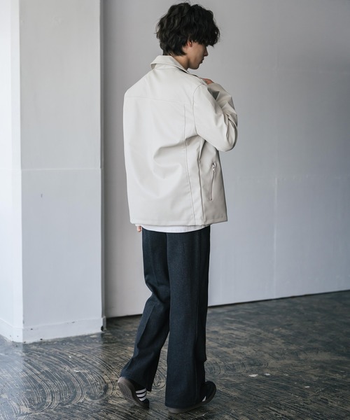 「Rocky Monroe」 ライダースジャケット X-LARGE ブラック メンズ_画像5