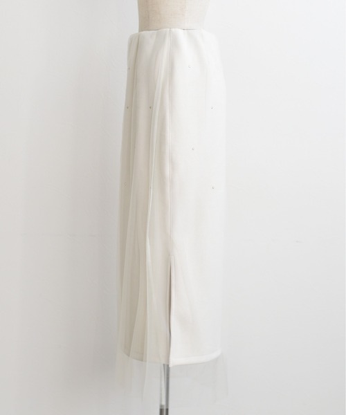 「Eimee Law」 ロングスカート 38 ネイビー レディース_画像2