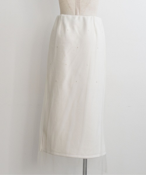 「Eimee Law」 ロングスカート 38 ネイビー レディース_画像3