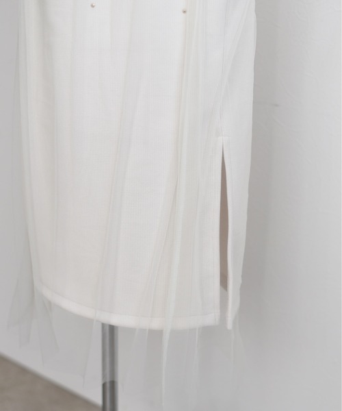 「Eimee Law」 ロングスカート 38 ネイビー レディース_画像4