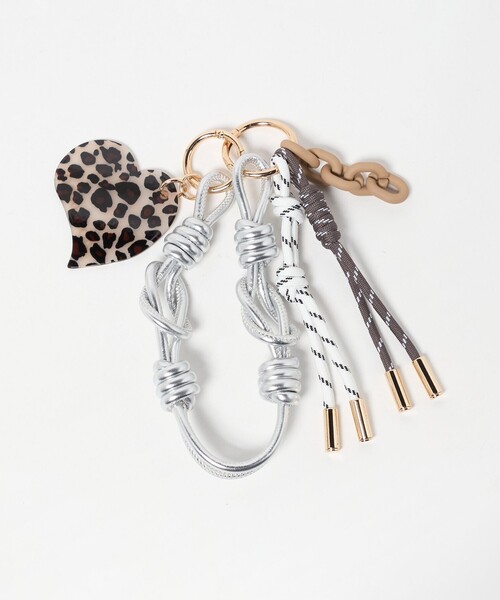 VIOLAd'ORO（ヴィオラドーロ） キーホルダー 「VIOLAd'ORO」レオパード