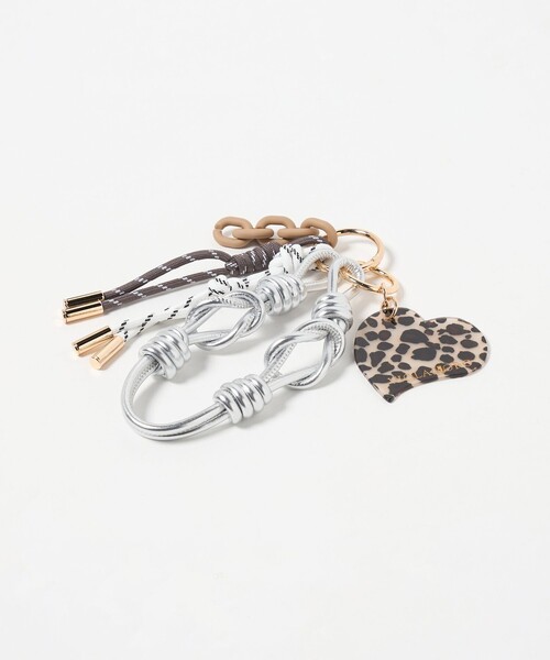 VIOLAd'ORO（ヴィオラドーロ） キーホルダー 「VIOLAd'ORO」レオパード