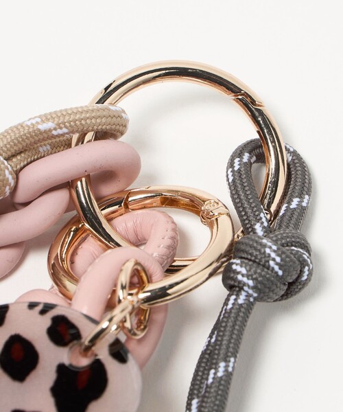 VIOLAd'ORO（ヴィオラドーロ） キーホルダー 「VIOLAd'ORO」レオパード