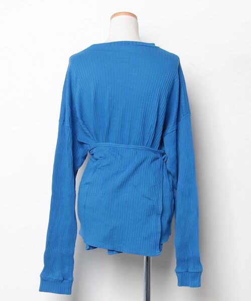 「BASERANGE」 長袖カットソー X-SMALL ブルー レディース_画像2