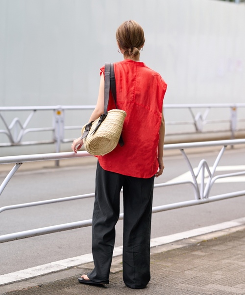 「FRAMeWORK」 パンツ 40 ホワイト レディースの画像