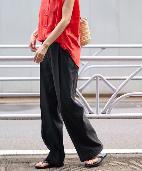 「FRAMeWORK」 パンツ 40 ホワイト レディースの画像