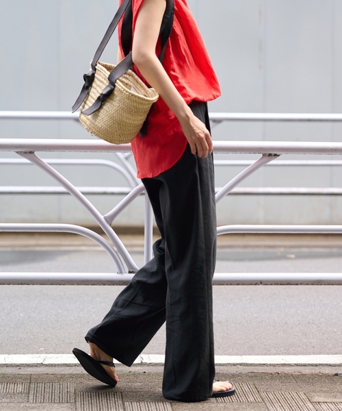 「FRAMeWORK」 パンツ 40 ホワイト レディースの画像