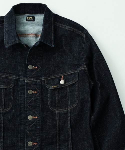 Lee（リー） デニムジャケット LARGE インディゴブルー メンズ