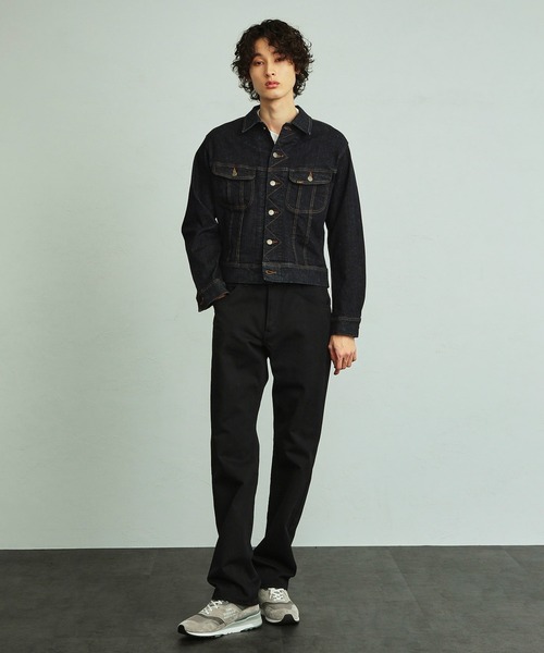 Lee（リー） デニムジャケット LARGE インディゴブルー メンズ