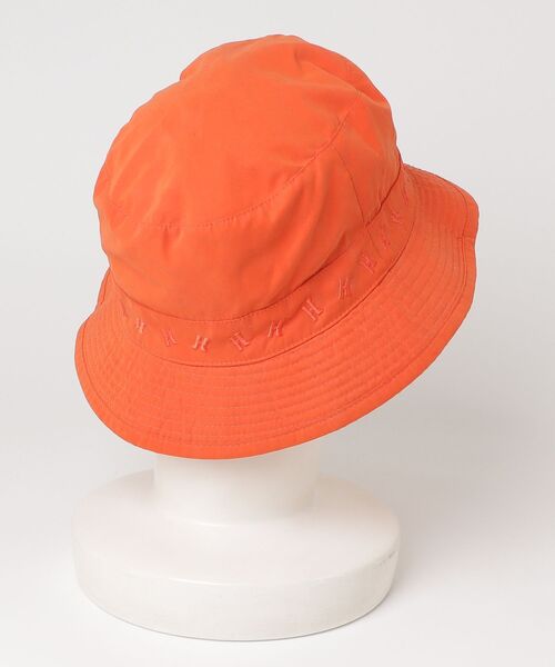 「HERMES」 ハット 56 オレンジ レディースの画像