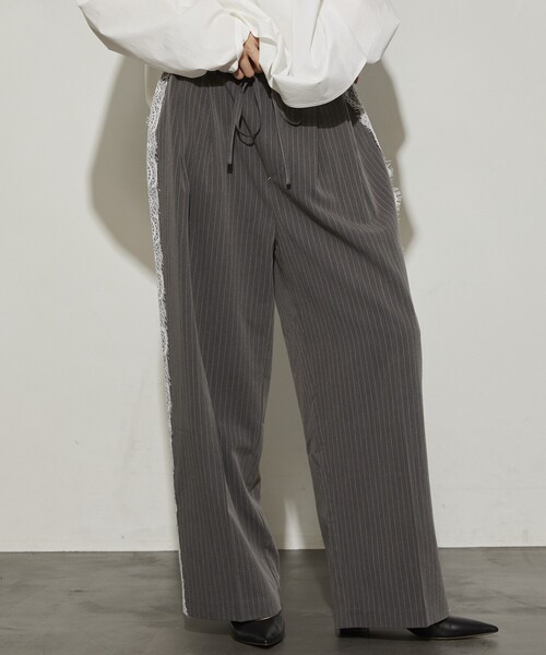 「Firsthand」 スラックス S ダークネイビー レディース_画像9