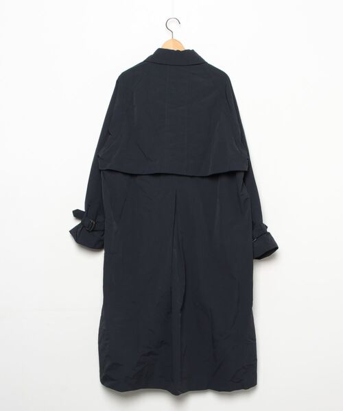 「WYM LIDNM」 ステンカラーコート M ダークネイビー メンズ_画像6