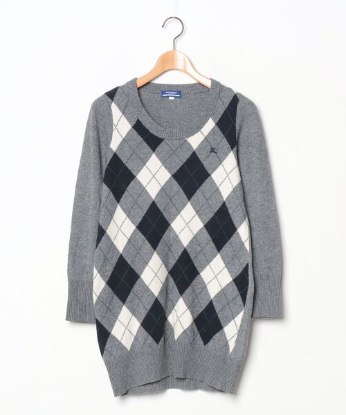 BURBERRY BLUE LABEL（バーバリーブルーレーベル） チェック柄ニット