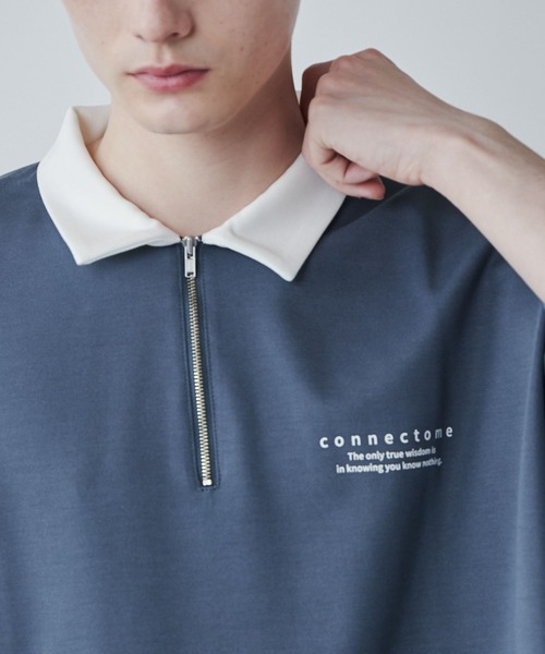「LUCY」 半袖Tシャツ MEDIUM ブルー メンズ_画像4