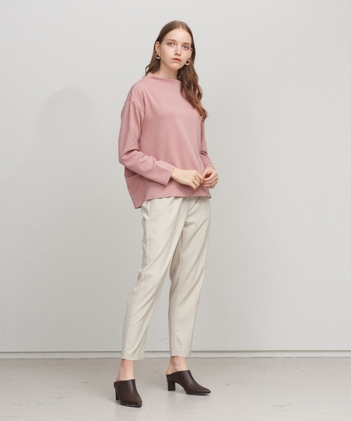 「abahouse mavie」 「ABAHOUSE ecru」長袖カットソー フリー チャコールグレー レディース_画像2