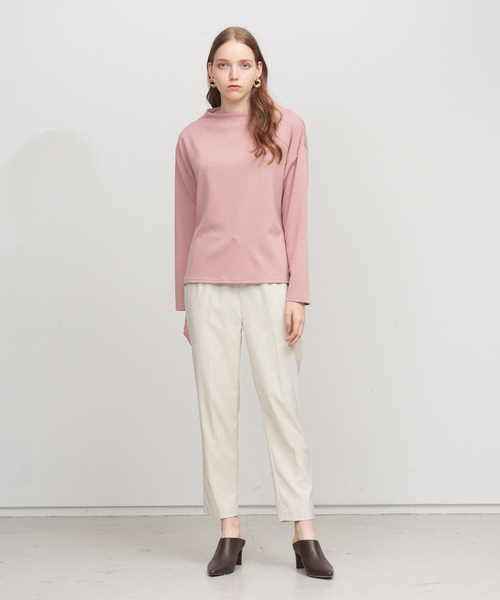 「abahouse mavie」 「ABAHOUSE ecru」長袖カットソー フリー チャコールグレー レディース_画像3