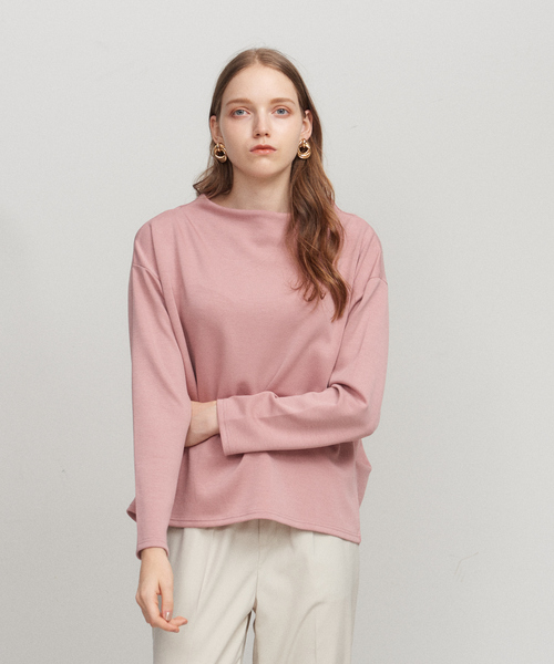 「abahouse mavie」 「ABAHOUSE ecru」長袖カットソー フリー チャコールグレー レディース_画像5